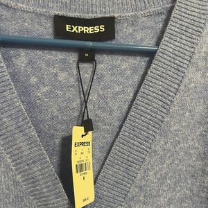 Sky blue express knitted sweater (never worn)